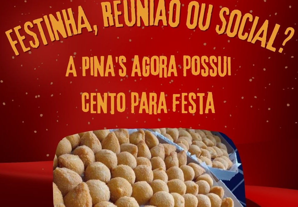 Pina 's Salgados com desconto pra você no Clube de Descontos Sunway!